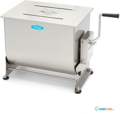 Maxima Vleesmenger 50 L - 43 Kg Vlees - Kantelbare Kom - Handmatig - 09368014