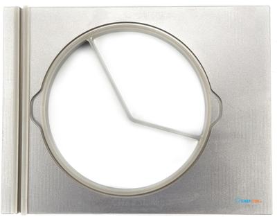 Maxima Pearl Round Tray Ø 250 Mm - Large - 2 Compartment - 09369204