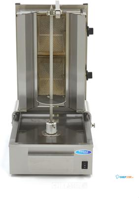 Maxima Shoarma Grill - 2 Branders - 20 Kg Vlees - Gas - 09370205