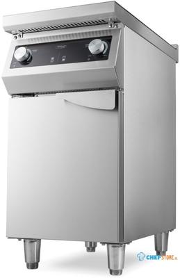 Maxima Fornuis - 2 Branders - Inductie - 70 cm Diep - met Opbergruimte - 09371012