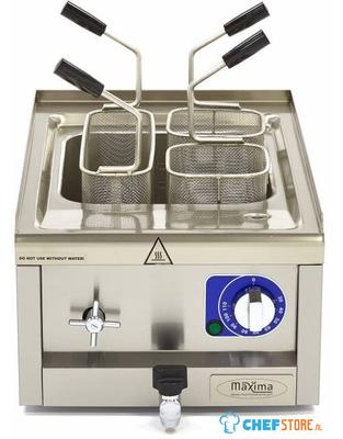 Maxima Pastakoker Horeca - 15 L - Enkel - 60 cm Diep - Elektrisch - 09391660