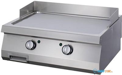 Maxima Heavy Duty Grillplaat - Glad - Dubbel - 70 cm Diep - Elektrisch - 09395051
