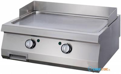 Maxima Heavy Duty Grillplaat - Glad Chroom - Dubbel - 70 cm Diep - Gas - 09395999