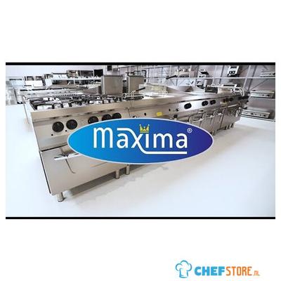 09396114 Heavy Duty Fornuis - 4 Pitten - Dubbel - 70 cm Diep - 33 kW - Gas incl. Elektrische Oven