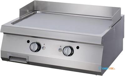 Maxima Premium Grillplaat - Glad Chroom - Dubbel - 90 cm Diep - Gas - 09398570