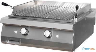 Maxima Premium Lavasteengrill - Dubbel - 90 cm Diep - Gas - 09398596