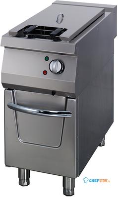 Maxima Premium Friteuse - 1 X 22 L - Enkel - 90 cm Diep - met Tapkraan - Elektrisch - 09398607