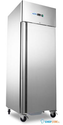 Maxima Viskoelkast - 600 L - 7 Containers (60 X 40 cm) - op Wielen - Roestvast Staal - 09400002