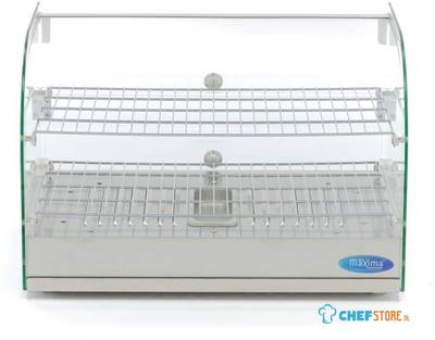Maxima Warmhoudvitrine - 45 L - 55 cm - 2 Niveaus - 09400775