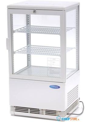 Maxima Mini Koelvitrine - 58 L - 43 cm - Wit - 09400800
