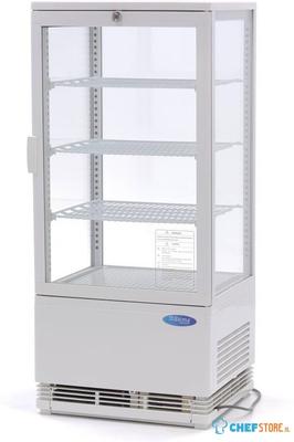 Maxima Mini Koelvitrine - 78 L - 43 cm - Wit - 09400805
