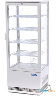 Maxima Koelvitrine - 98 L - 43 cm - Wit - 09400810