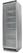 Maxima Vrieskast - 400 L - Zwart - met Glazen Deur - 09405021