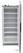 Maxima Vrieskast - 600 L - 6 Vaste Roosters - RVS - 09405029 5