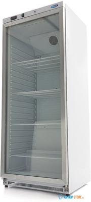 Maxima Koelkast - 600 L - Wit - met Glazen Deur - 09405030