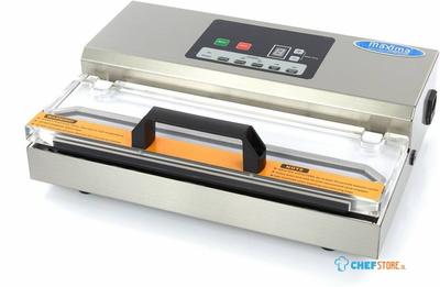 Maxima Vacuumeermachine - 31 cm Seal - Transparante Deksel - 09501000