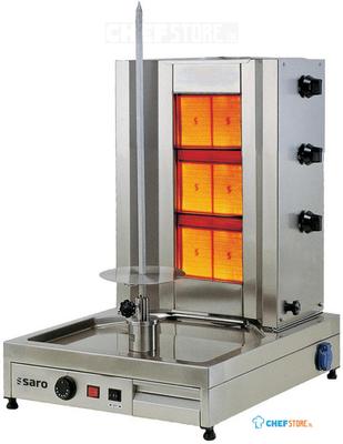 SARO Gas Kebab / Gyros Grill Model Tilla 3 - TILLA 3 1