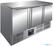 SARO Gekoelde Werkbank met 3 Deuren Model VIVIA S 903 S/S TOP 1