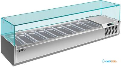 SARO Opzet Koelvitrine 1/3 GN Model VRX 2000/380 1