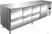 SARO Gekoelde Werkbank met 1 Deur en 3x Set van 2 Lades Model KYLJA 4160 TN 2