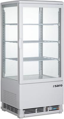 SARO Mini Koelvitrine Model SC 80 Wit - SC 80 WIT 1