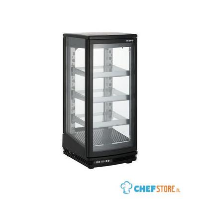 SARO Koelvitrine SC 95, Zwart - 330-3032 1