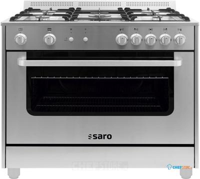 SARO Multifunctioneel Gasfornuis met Gasoven Model TS95C71X 1