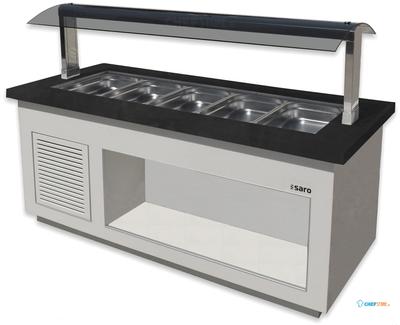SARO Saladebar Model PREMIUM LINE SB K 200 Wit - PREMIUM LINE- SB-K 200 WIT 1