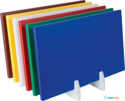 SARO Polyethyleen Snijplank met Anti Slip Voetjes Groen - 387-1005 1