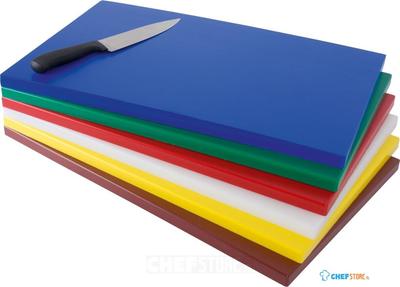 SARO Polyethyleen Snijplank GN 1/1 Blauw - 387-3020 1