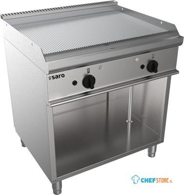 SARO Gasgrillplaat met Open Onderstel Model E7/KTG2BAR 1