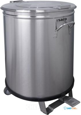 SARO Vuilnisbak met Pedaal en Softclose Deksel Model MPS 95 1