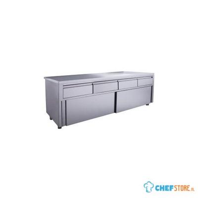 SARO Schuifdeurkast 4 Lades 2000X700mm - 700-2225 1