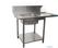 SARO Aanvoertafel voor Vaatwasser Links 1 Bak 1200 Mm - 700-3000L 1