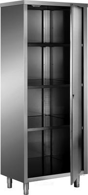 SARO RVS Opbergkasten met 1 Draaideur 500x600 AISI 430 - 700-8310 1