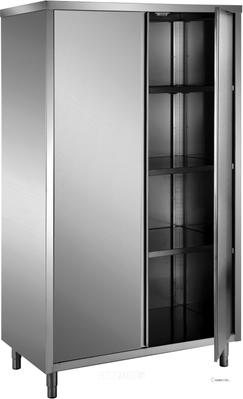SARO RVS Opbergkasten met 2 Draaideuren 1200x700 AISI 304 - 700-8365 1