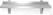 HENDI 811719 Verstelbare enkele wandplank met 2 beugels, , 800x300x(H)600mm 3