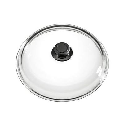 Eurolux Volledig Glazen Deksel Ø 26 cm Inclusief Dekselknop - EU026-DK-EU 1