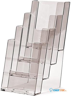 Taymar® Folderhouder Balie 4x DL Staand - 4C110