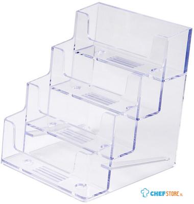 Syna Visitekaartjeshouder Balie 4 Vakken Liggend - 4VCS95