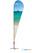 Syna Beach Flag Alu Drop 290 cm Totale Hoogte - BFAD290