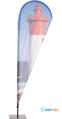 Syna BFAD335G Beach Flag Alu Drop Print 107 X 335 cm