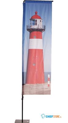 Syna Beach Flag Alu Square Print 85 X 375 cm (BFAS375G)