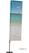 Syna Beach Flag Alu Square 460 cm Totale Hoogte - BFAS460