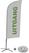 Syna Beach Flag Alu Wind Complete Set Uitgang Grijs Nederlands Kruisvoet - BFAW310-CB30-WB-I105