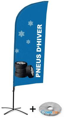 Syna Beach Flag Alu Wind Complete Set Winterbanden Frans Kruisvoet - BFAW310-CB30-WB-I510