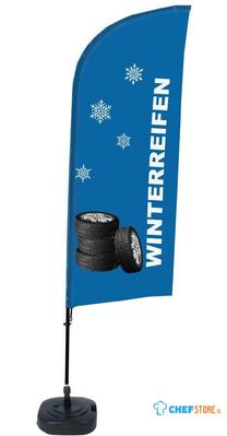Syna Beach Flag Alu Wind Complete Set Winterbanden Duits - BFAW310-WT21-I109