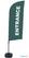 Syna Beach Flag Alu Wind Complete Set Ingang Grijs Engels - BFAW310-WT21-I120