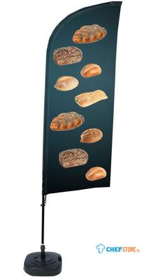Syna Beach Flag Alu Wind Complete Set Brood - BFAW310-WT21-I135