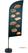 Syna Beach Flag Alu Wind Complete Set Brood - BFAW310-WT21-I135